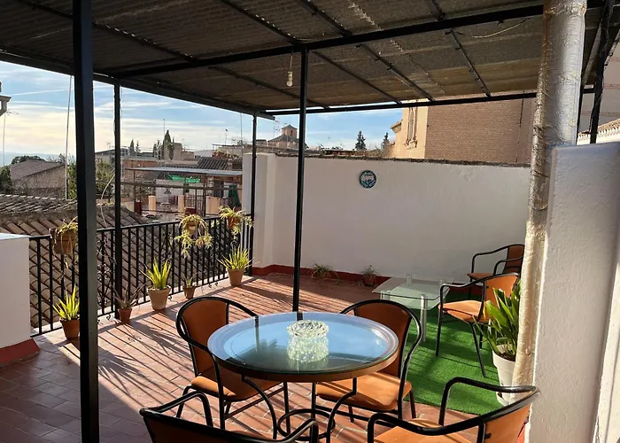 Albalh - Casa Dori En Albaicin Con Terraza Y Parking Gratuito * 格拉纳达